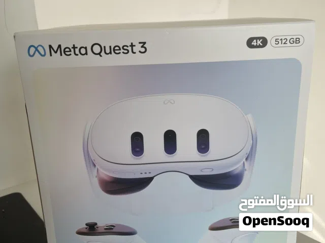 Meta Quest 3 512GB VR ميتا كويست 3 جديدة بالكرتونة و غير مفتوحة