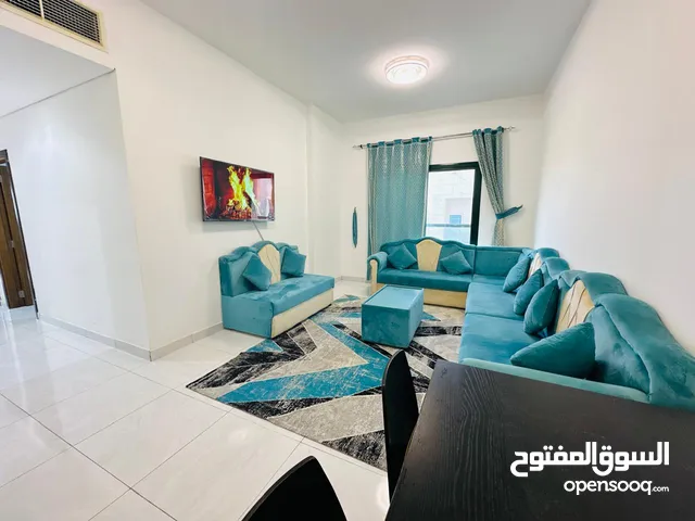 F1/غرفتين و صالة منطقة الراشدية - 2- ايجار شهري شامل الفواتير والانترنت والصيانة ومفروش