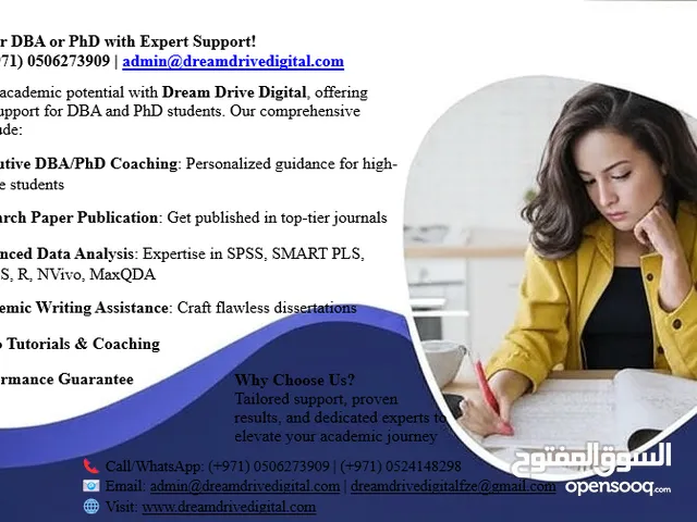 Excel in Your DBA or PhD with Expert Support