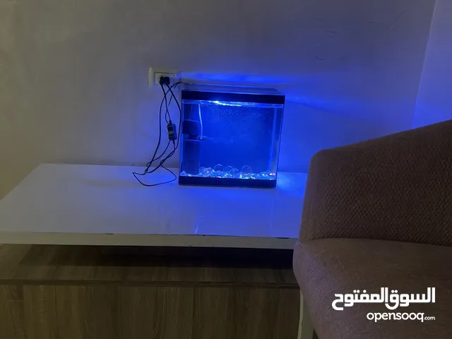 حوض سمك لون اسود