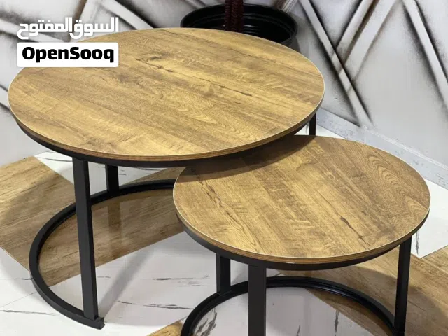 طقم طاوله مع اسكملات متداخله