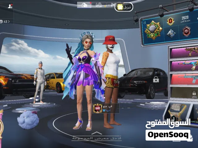 حساب ببجي امفور ثلجي ماكس لفل المجوعات 68