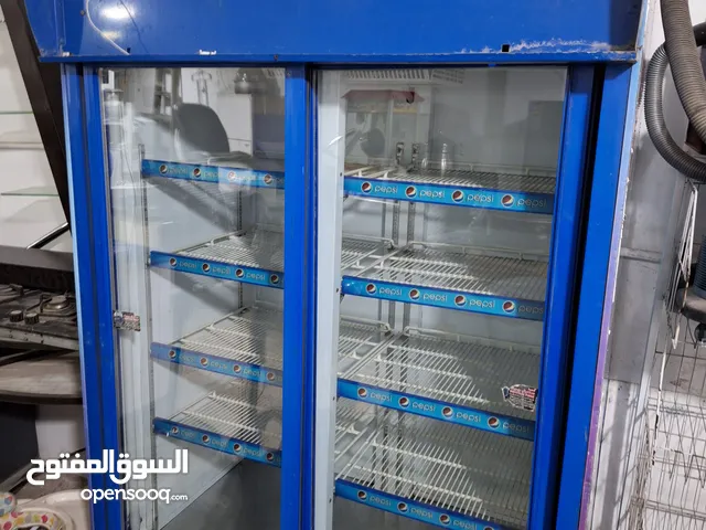 ثلاجة بيبسي بابين شغالة ممتازة اقتصادية