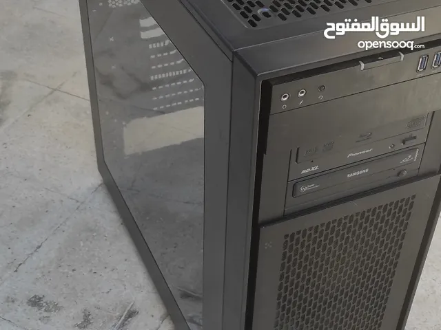 كيس فلل تاور كورسير مع مراوح اصلي Corsair d750 airflow absidian