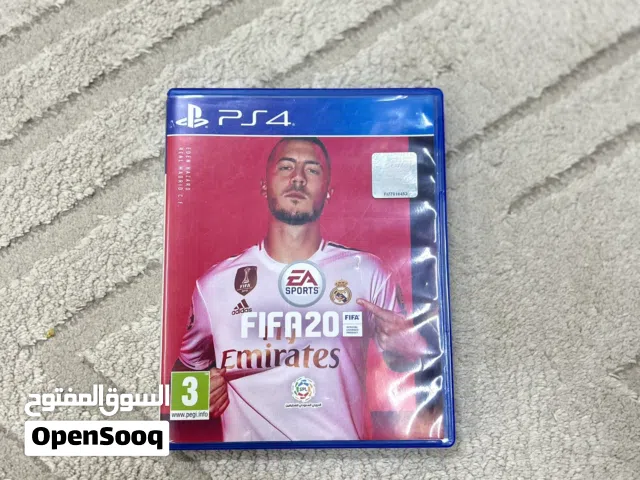 أشرطة العاب PS4 GTA5 FiFA20 WWE22