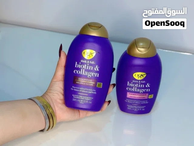 OGX Biotin & Collagen الأصلي – كثافة ولمعان من أول