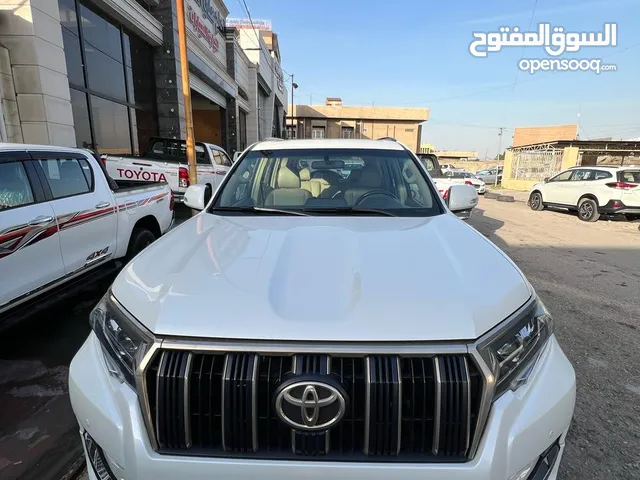 تويوتا برادو موديل 2021 فول مواصفات عداد المسافة 100 الف كيلو متر للبيع او المراوس