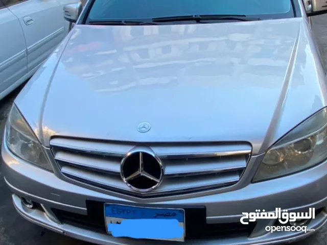 مرسيدس c180 موديل 2009 /فضي / فابريكا
