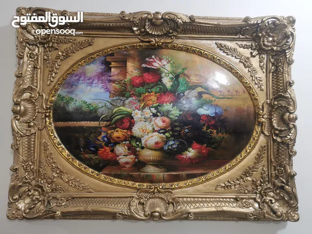 لوحة فنية جميلة ولها قيمة خالية من الخدوش للبيع