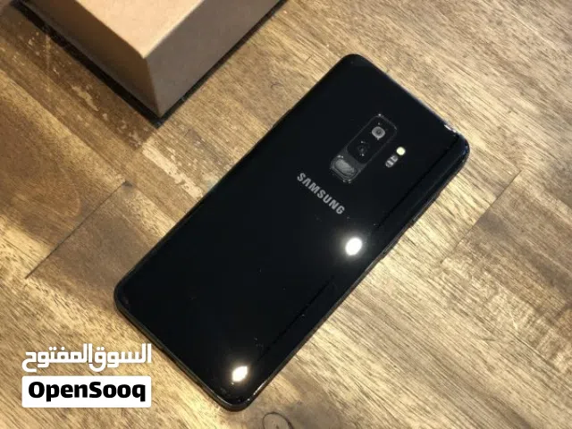 سامسونج جالاكسي S9 بلس أسود، مستعمل بحالة جيدة، ذاكرة 128 جيجابايت