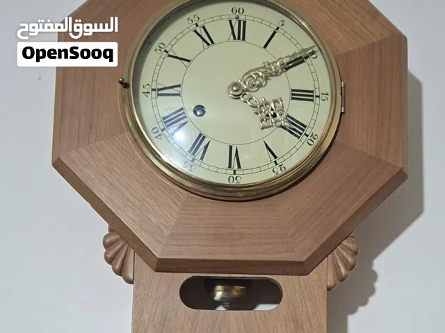 ساعه ألماني خشب بلوط فاخر بحال الوكاله