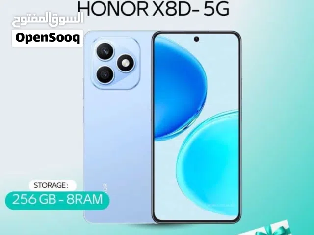 HONOR X8D ( 256GB ) / RAM 16 NEW /// هونور اكس 8 دي ذاكره 256 الرام 16 الجديد
