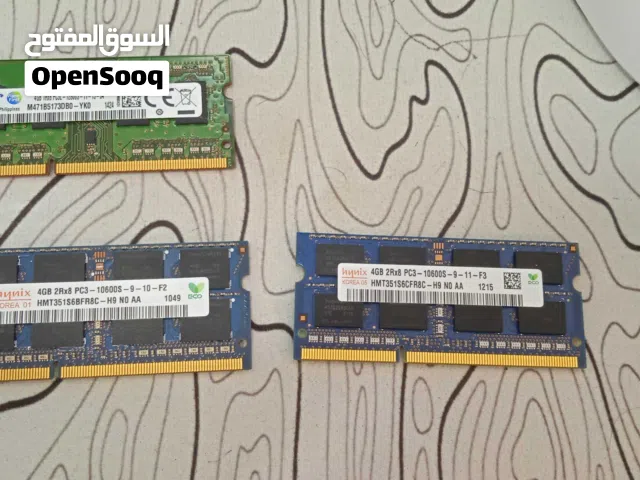 رامات لابتوب مستعمله قليل ddr3