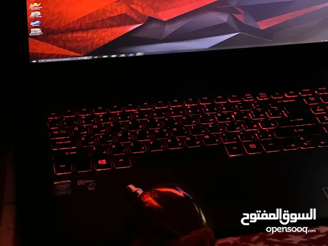 لاب توب قيمنق بس i7 16 ram 199 jd