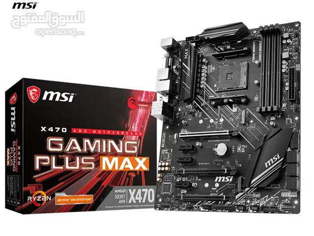 MSI X470 GAMING PLUS MAX Turbo M. 2 USB 3.2 Gen2 DDR4