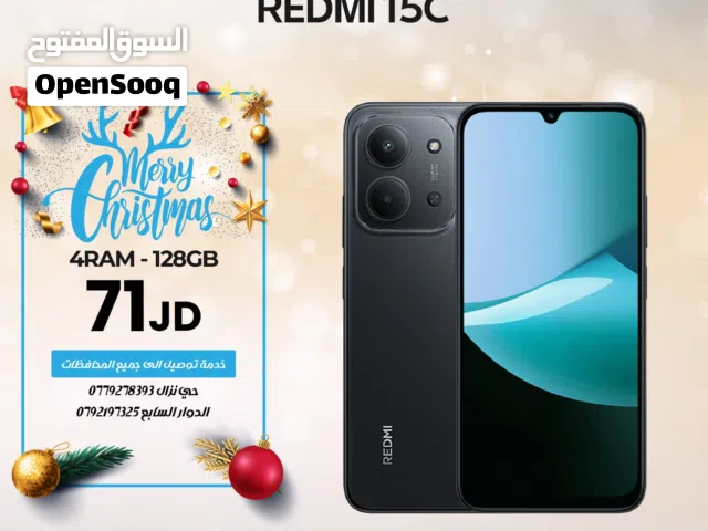 Redmi 15C  128G  8 Ram  new  جديد