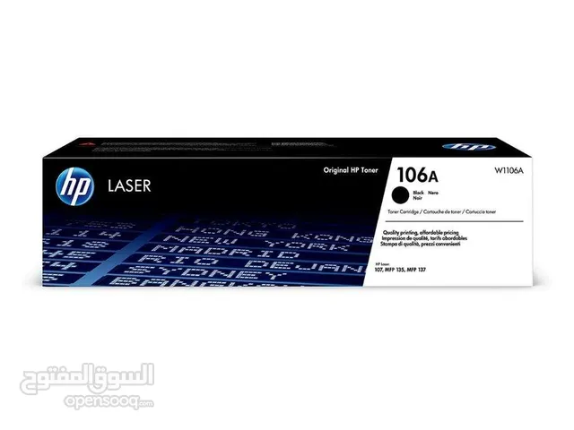 HP 106A Black Toner Cartridge - High-Quality Print, Reliable Performance