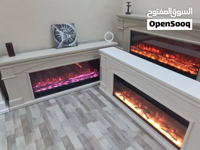 electric Fireplace مدافئ الديكور بالتدفئة