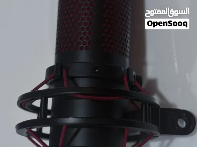 HyperX mic with stand مايك مع استاند