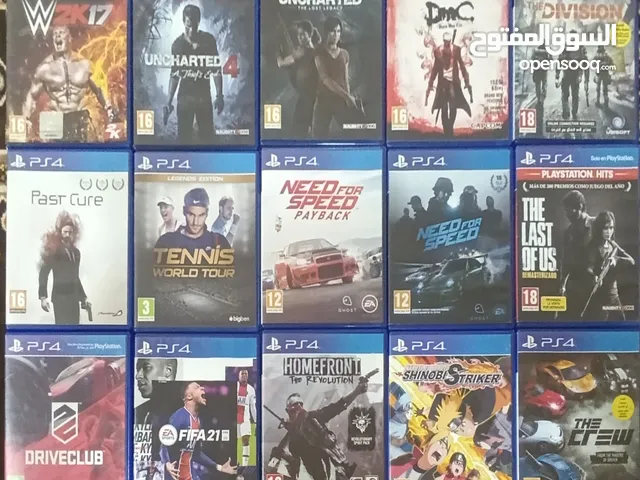PS4 video games read description