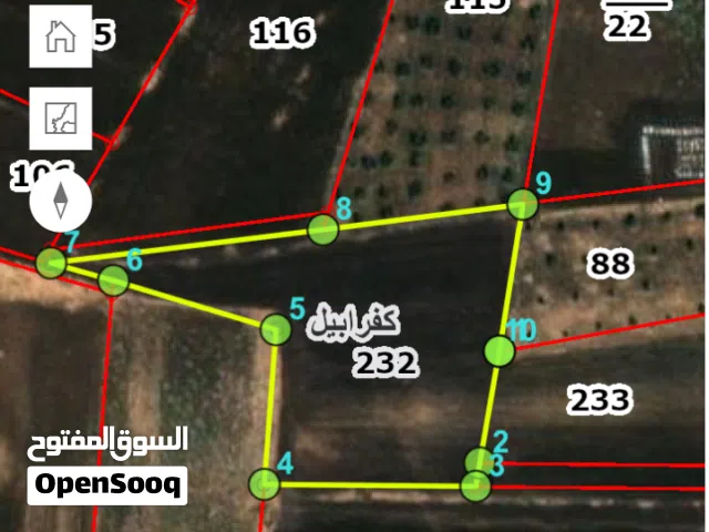 Farm Land for Sale in Irbid Kufr Abeel