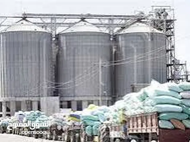 مصنع دقيق متكامل بالعدة والمواد جاهز للتشغيل علي طول.