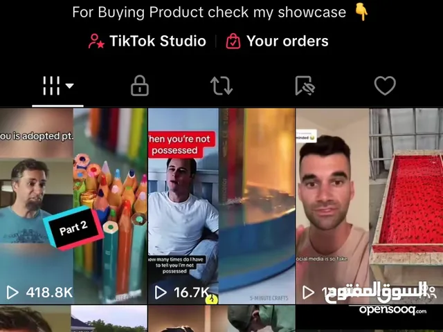 I want to my TikTok US account only 30 BHD