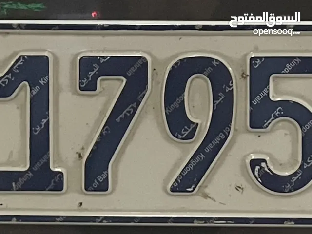 Number plate 11795