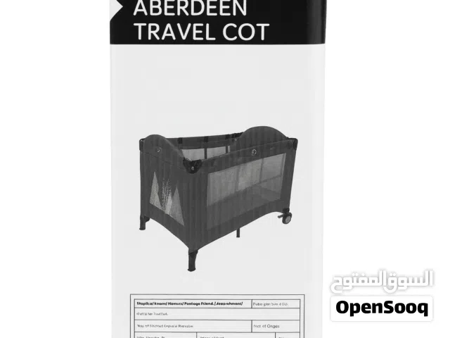 Juniors Aberdeen Portable Travel Cot – Lightweight Foldable Baby Bed for Newborns and Infants