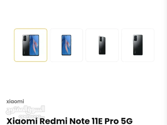 Redmi Note11 E Pro 5g 8+4gb Ram 128gb