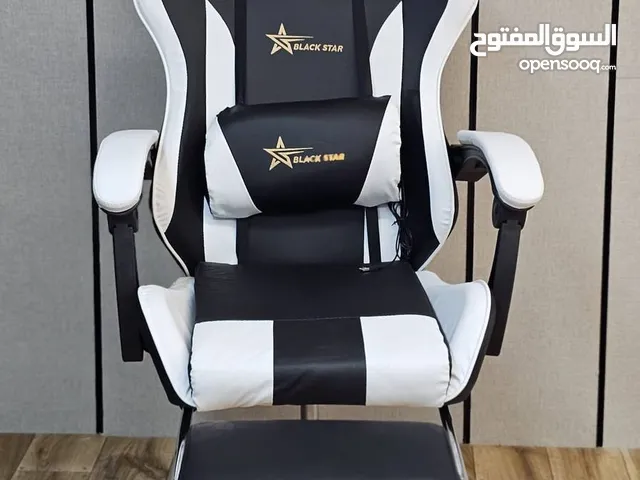 كرسي الجيمنج مع مسندة ومخدات طبية تحكم بالارتفاع تحكم بالظهر بزاوية 135 مسند الرجلين طويل