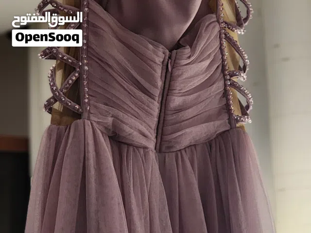 فستان سهرة فخم للبيع (لبسة مرة واحدة)