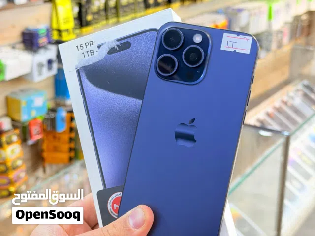 ايفون 15 برو ماكس.ذاكره 1 تيرا شرق اوسط بطارية. 96. ضمان 5 ايام. نظافه 100%