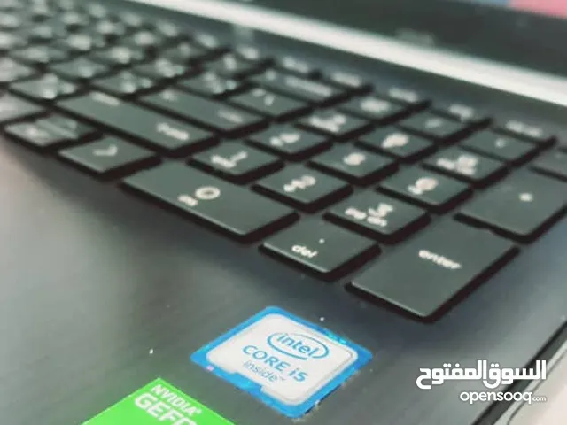 HP  i5 الجيل الثامن كرت الشاشة 2GB نفيديا ب1700 د فقط