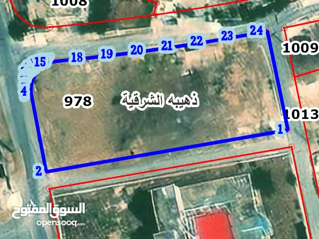 قطعة أرض الذهيبه الغربيه مميزه جدآ ومستويه وعلى 4 شوارع