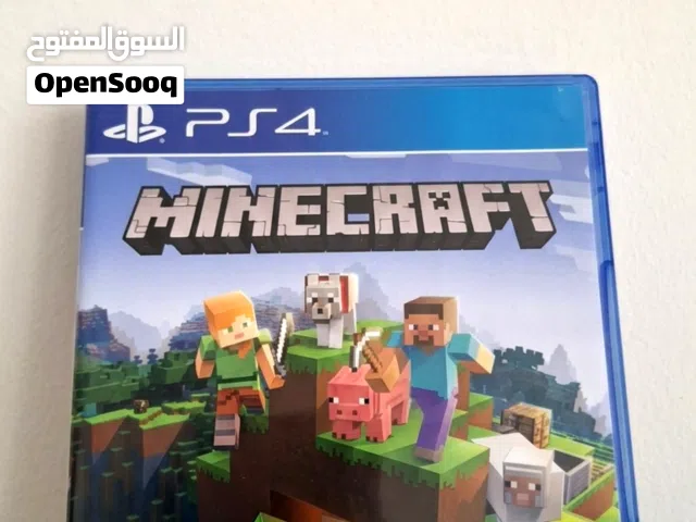 سيدي ماين كرافت بحالة الوكالة مستخدم شهر  بزبط على بلايستيشن 4 و بلايستيشن 5