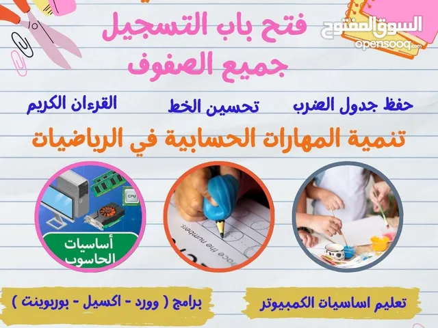 النشاط الصيفي لمادة الرياضيات لجميع الصفوف من الصف الاول حتي الثاني عشر ( 1- 12 ) شرح وافي للمنهج