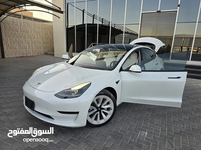 العديد من موديلات تيسلا موديل 3 جميع المركبات تصلح للاعفاء الجمركي اوتو سكور B-B+