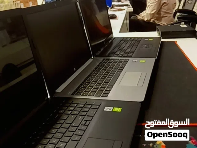 3 أجهزة hp للبيع بهم كروت شاشة