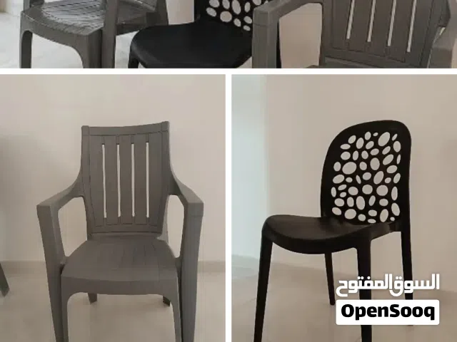 3 Plastic chairs for sale