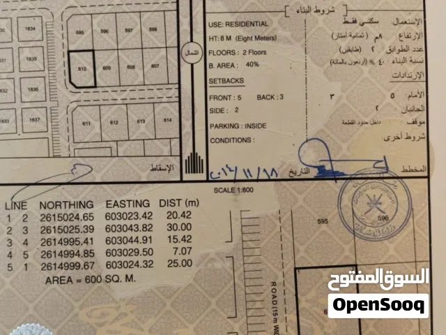 Residential Land for Sale in Al Batinah Barka