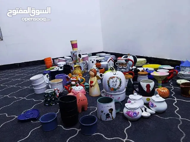 اكواب و تحفيات و صحون