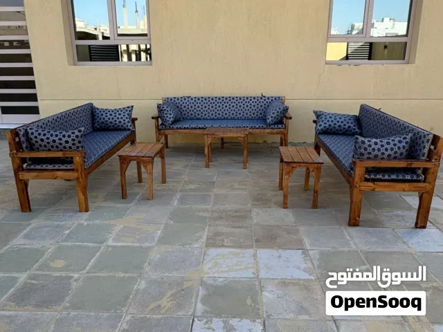 كراسي خشب +كراسي حديد