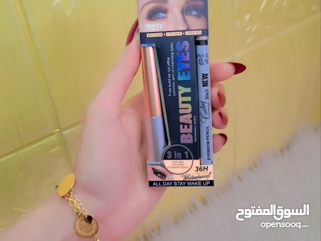 بكج ثلاثي نيود 3×1 مسكارة + كحل + ايلاينر