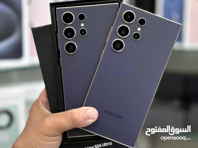 عرض خاص : Samsung S24 ultra 512gb بالذاكرة العملاقة هاتف نظيف بحالة الوكالة بدون اي شموخ أو مشاكل