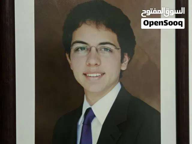 لوحة برواز خشب