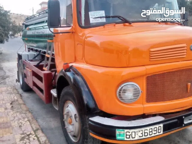 شاحنة صهريج مرسيدس بنز 1977 مستعملة بحالة جيدة