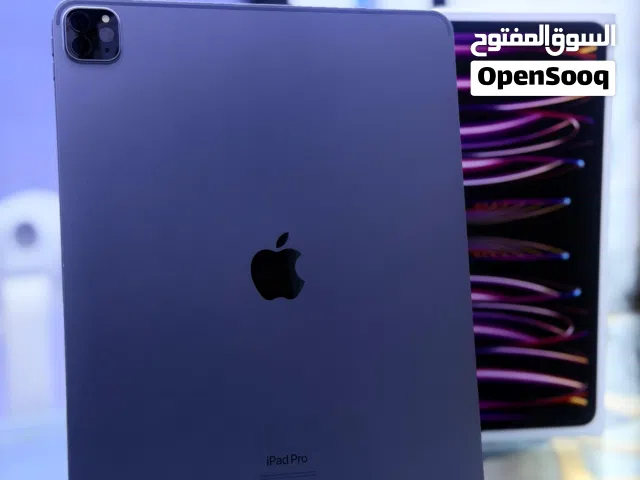 ipad pro m2(12.9 inch)(6th generation) wifi 128 gb under warrnty apple 4 months with box cable