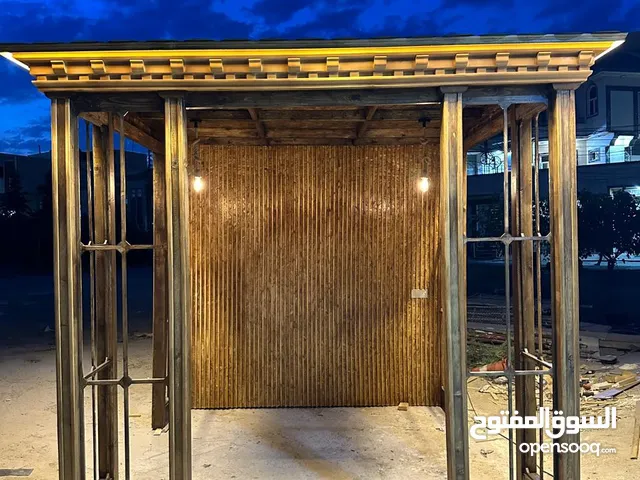 كبره خشبية خارجية فاخرة – الآن بسعر $4499 فقط! Handmade Wooden Majlis – مع توصيل ومساعدة بالتركيب