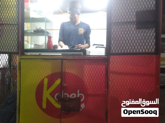 كشك او صندقه او عربيه جاهزه لاي مشروع او عمل للبيع